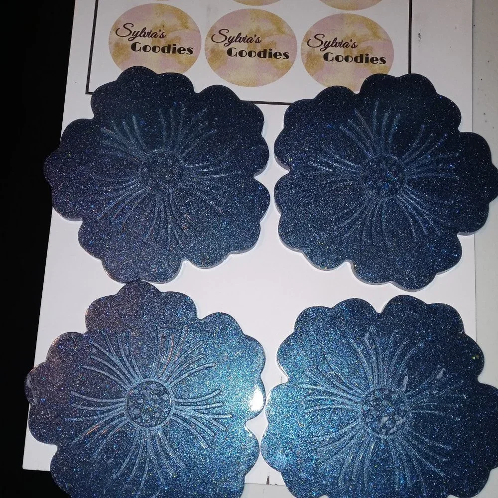 Resin Coasters - Picture 1 of 1